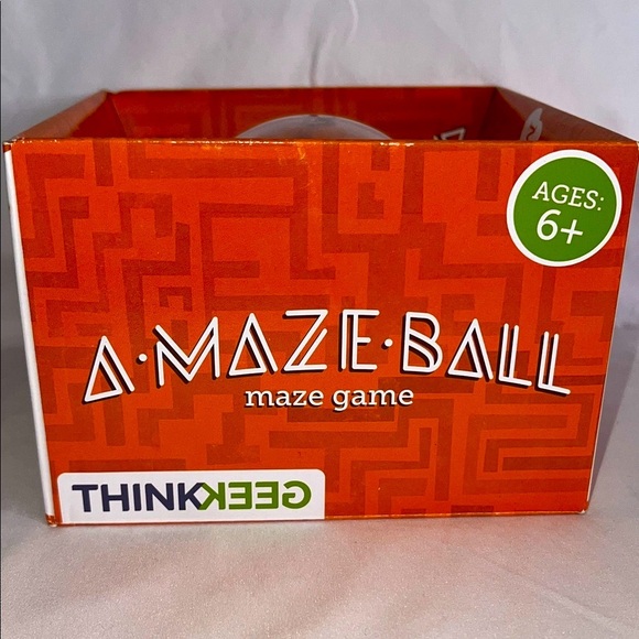 A-Maze-Ball Orange 3D Puzzle Game - Picture 6 of 8
